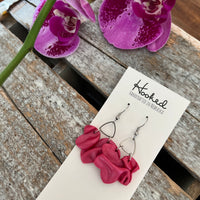 Ruffled Arches - Raspberry Silk - Medium
