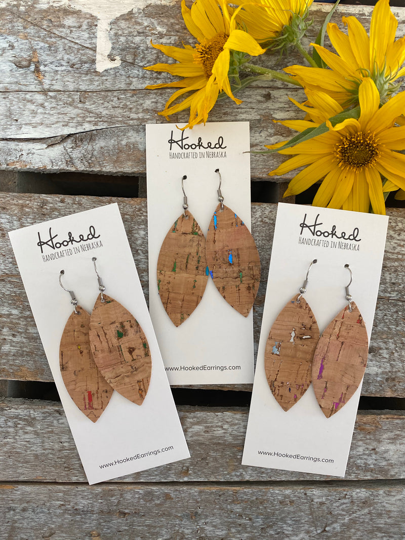 Rainbow Cork Petals - Medium