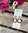 Looped Wooden Hoops - Size Small