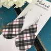 Prep School Plaid Teardrops - Medium