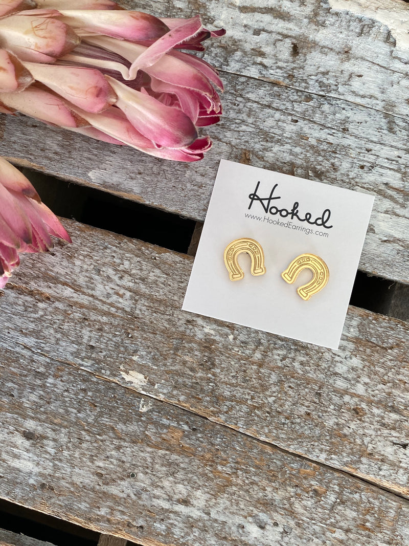 Lucky Etched Studs