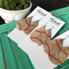 Vintage Baseball Teardrops - Medium