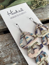 Small Watercolor Stripe Cork Hyacinths