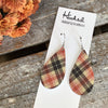 Lumberjack Plaid Teardrops - Medium
