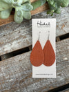 Honeycomb Teardrops in Papaya - Medium