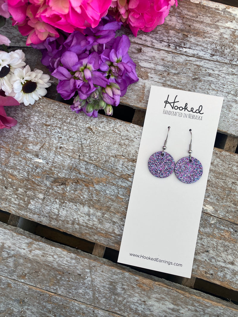 Amethyst Glitter Minis