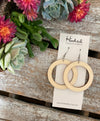 Wooden Hoops - Medium