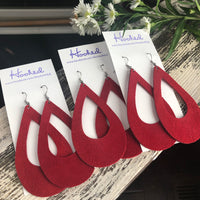 Cherry Suede Cutouts - XL