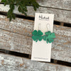 Suspended Shamrocks- Marbled Green