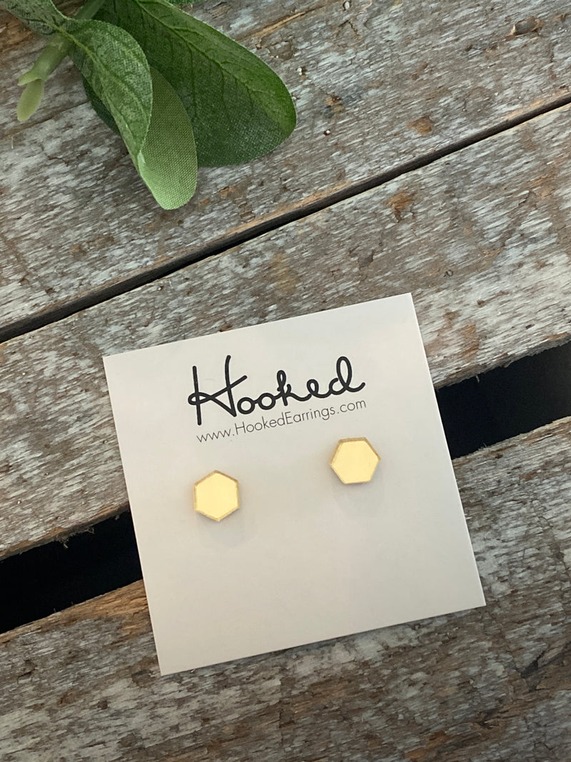 Pent & Hex Studs - 7x8mm
