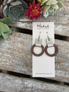 Looped Wooden Hoops - Size Small