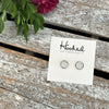 MORE Druzy-Style Round Studs - 8mm