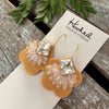 Crystal Chandelier Scalloped Cutouts - Medium