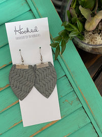 Braided Charcoal Magnolias - Medium