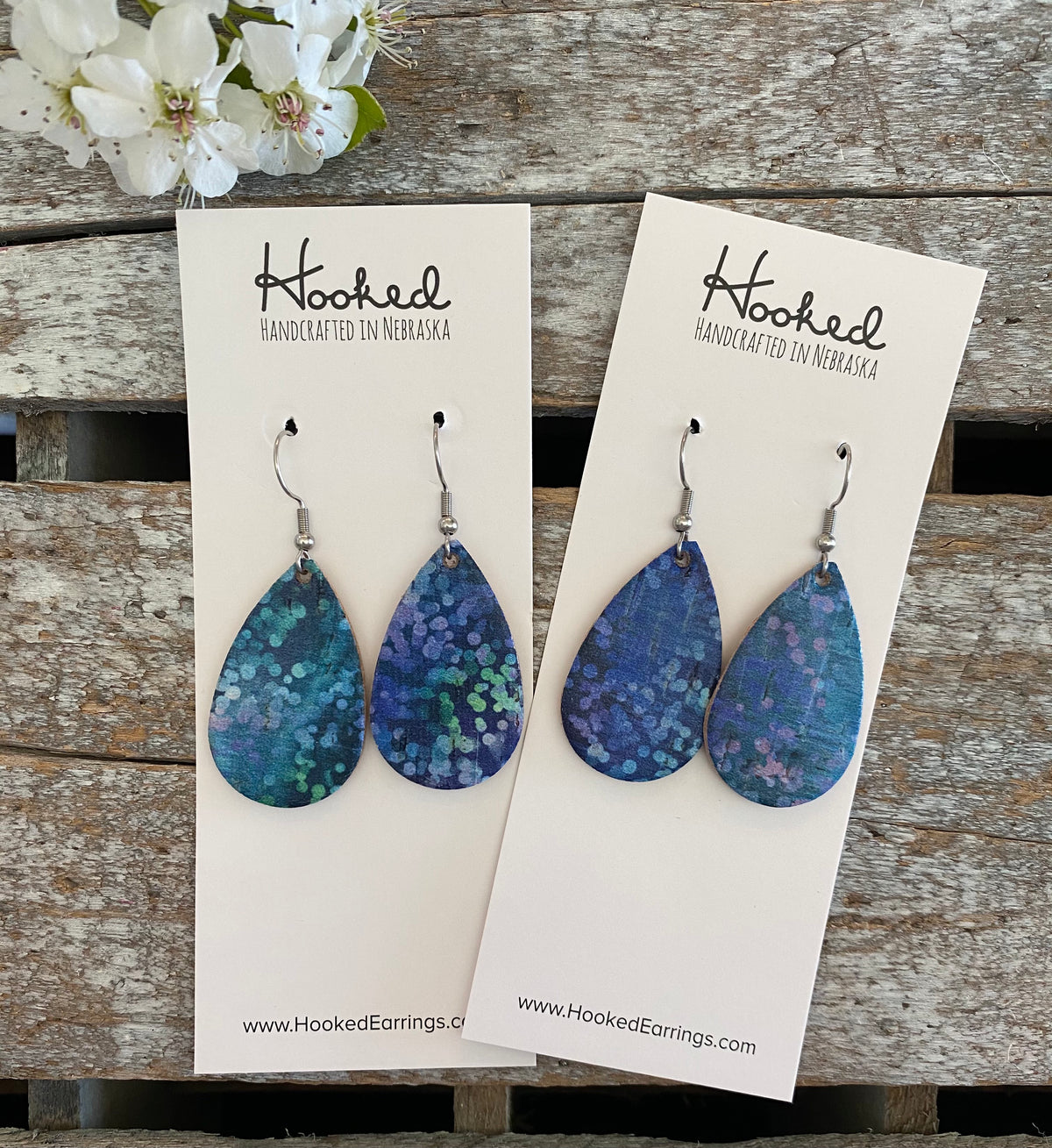 Stardust Cork Teardrops - Small
