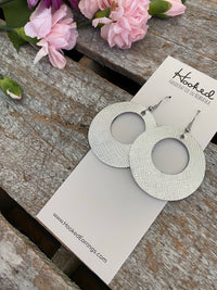 Silver Circle Cutouts