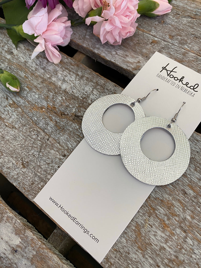 Silver Circle Cutouts