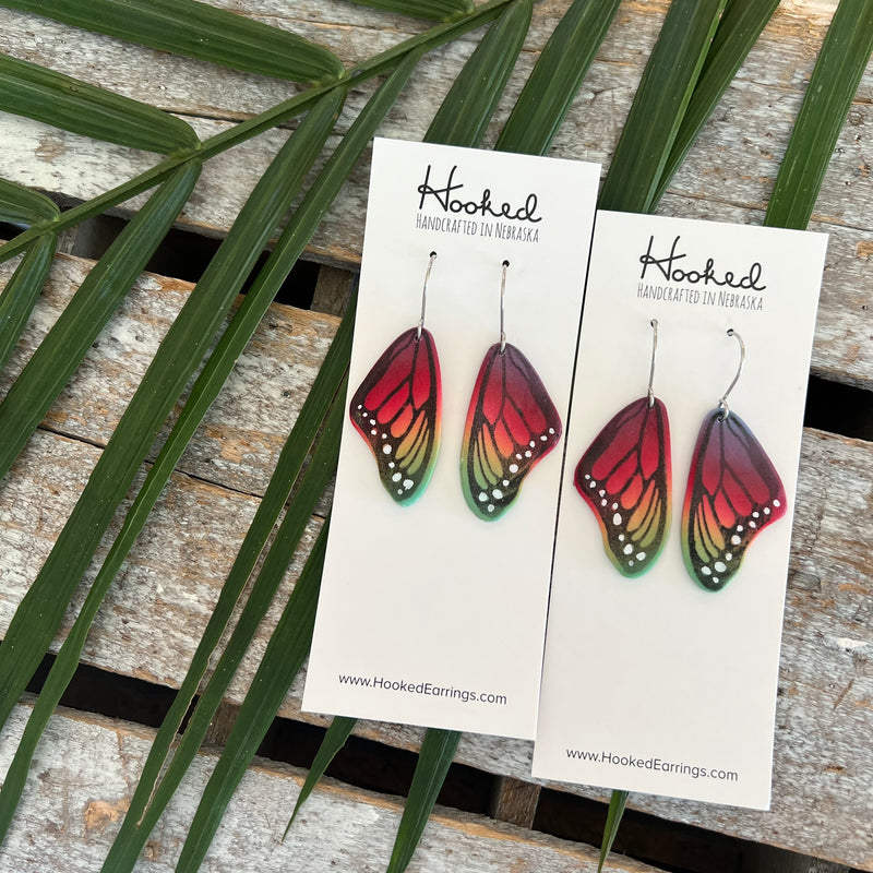 Ombre Butterfly Wings - Medium