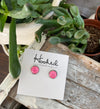 Opal Sparkle Studs - 8mm