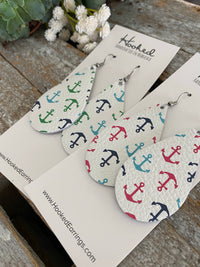 Anchored Teardrops - Medium