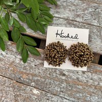 Opulent Beaded Studs - Old Money