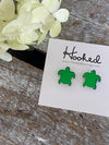 Mirrored Turtle Studs