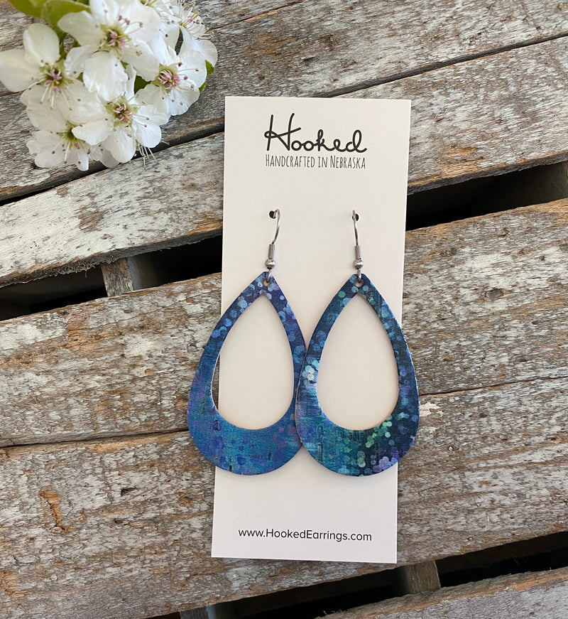 Stardust Teardrop Cutouts - Medium