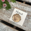 Opulent Beaded Hoops - Silver & Jet Black