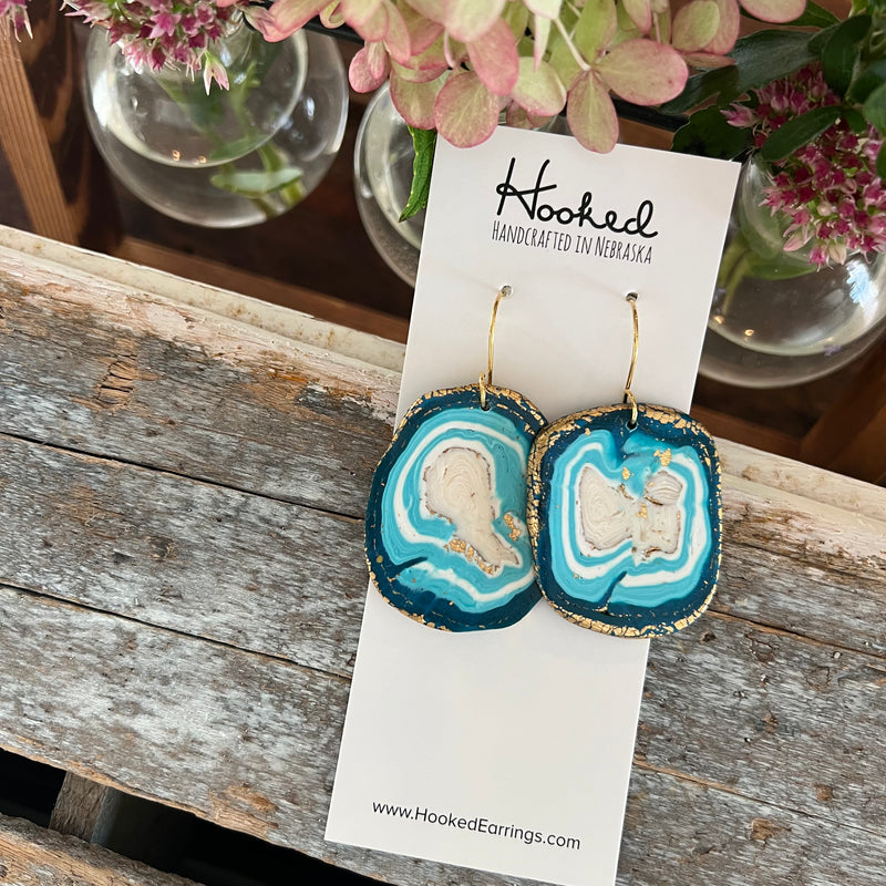Turquoise Geodes - Medium
