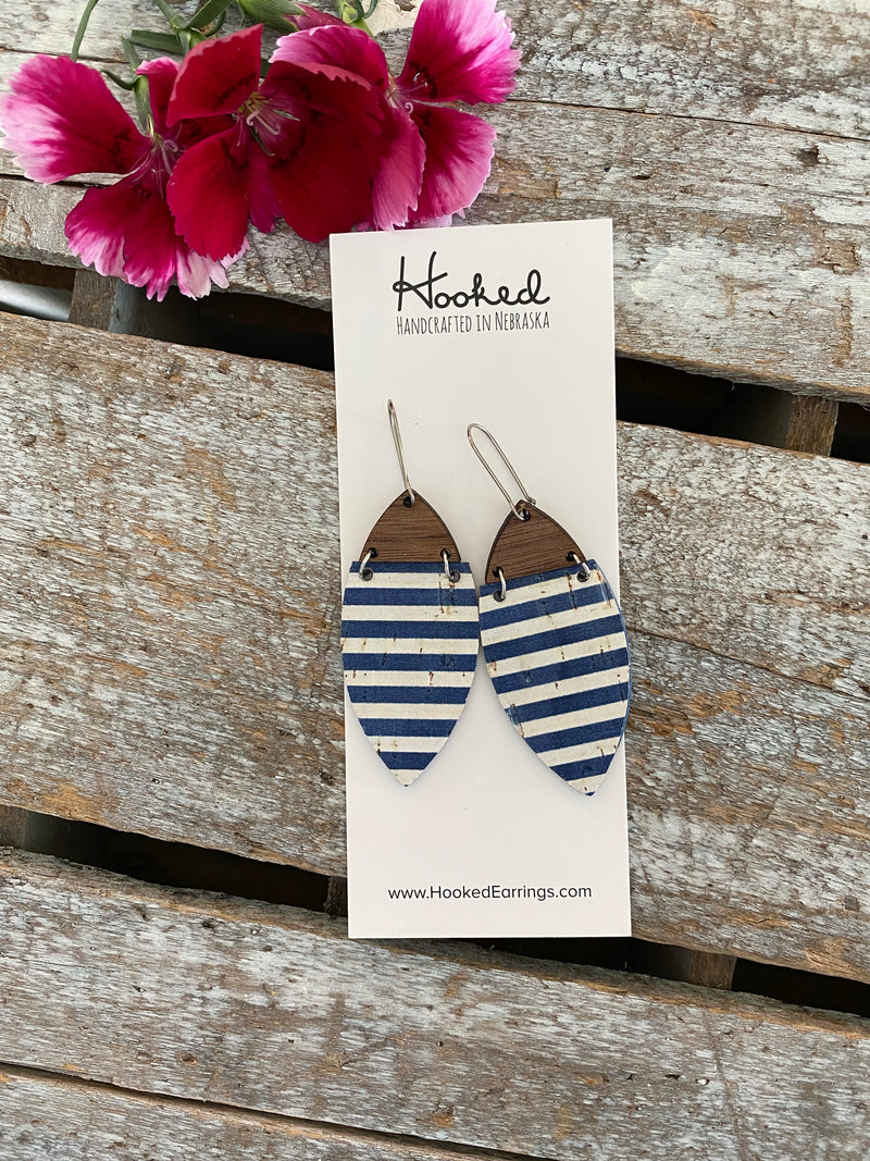 Nautical Stripe Suspended Stacks - Medium(ish)