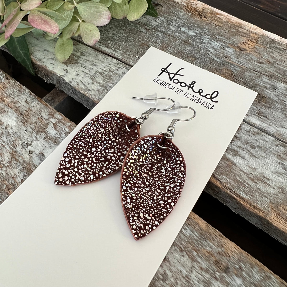 Crystal & Cognac Lilies - Small