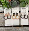 Looped Wooden Hoops - Size Small