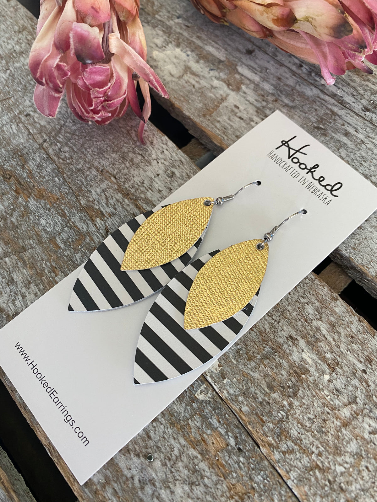 Bold with Gold Layered Petals