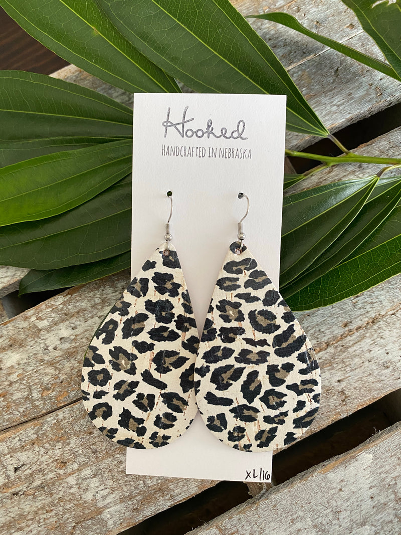 Leopard Birch Teardrops - XL