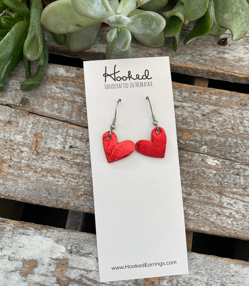 Radiant Red Hearts - Minis