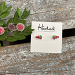Tiny Christmas Truck Studs  - 7x12mm