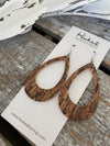 Cork Board Teardrop Cutouts - Medium