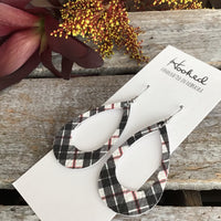 Prep School Plaid Teardrop Cutouts - Medium