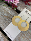 Gold Circle Cutouts