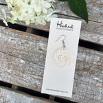 Volleyball Clay Earrings - with/without Customization - Small or Medium