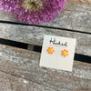 Sunshine Clay Studs