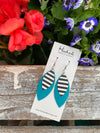 Turquoise with Bold Layered Petals