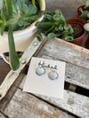 Opal Sparkle Studs - 12mm