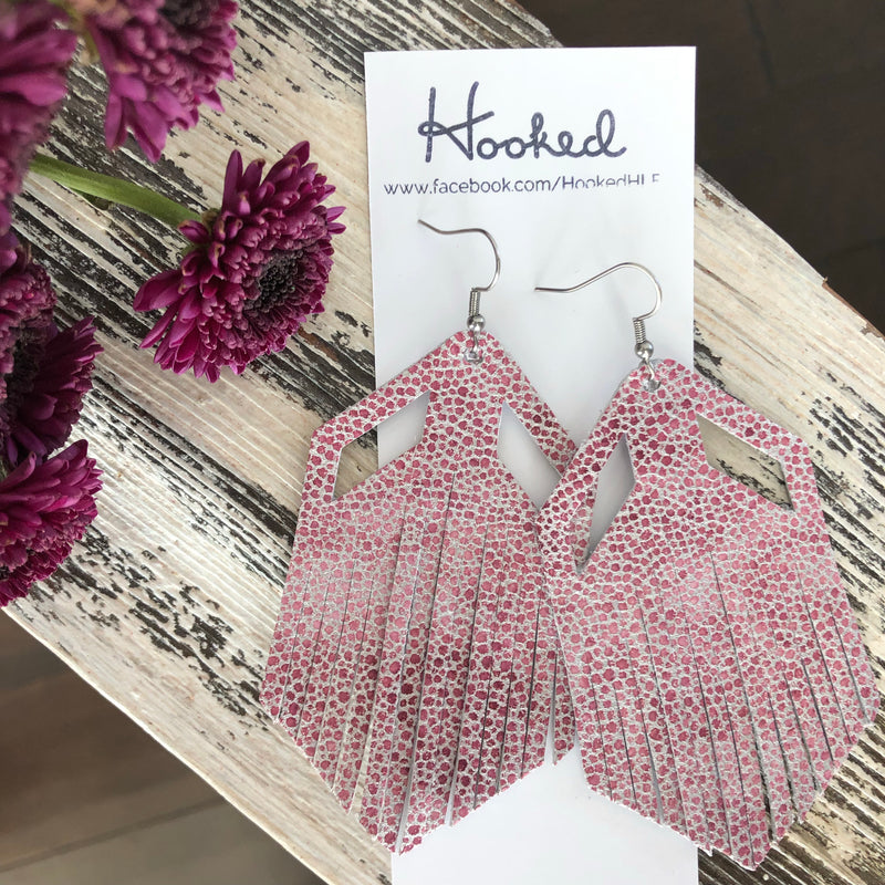 Radiant Raspberry Super Fringe - XL