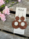 Barnwood Stacked Circle Cutouts