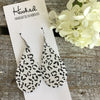 Snow Leopard Leopard Teardrops - Medium