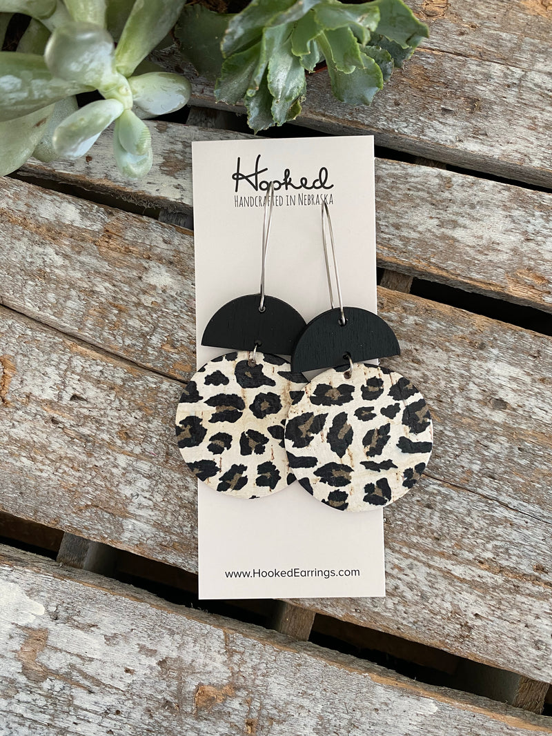 Leopard Birch Suspended Stacks - Large
