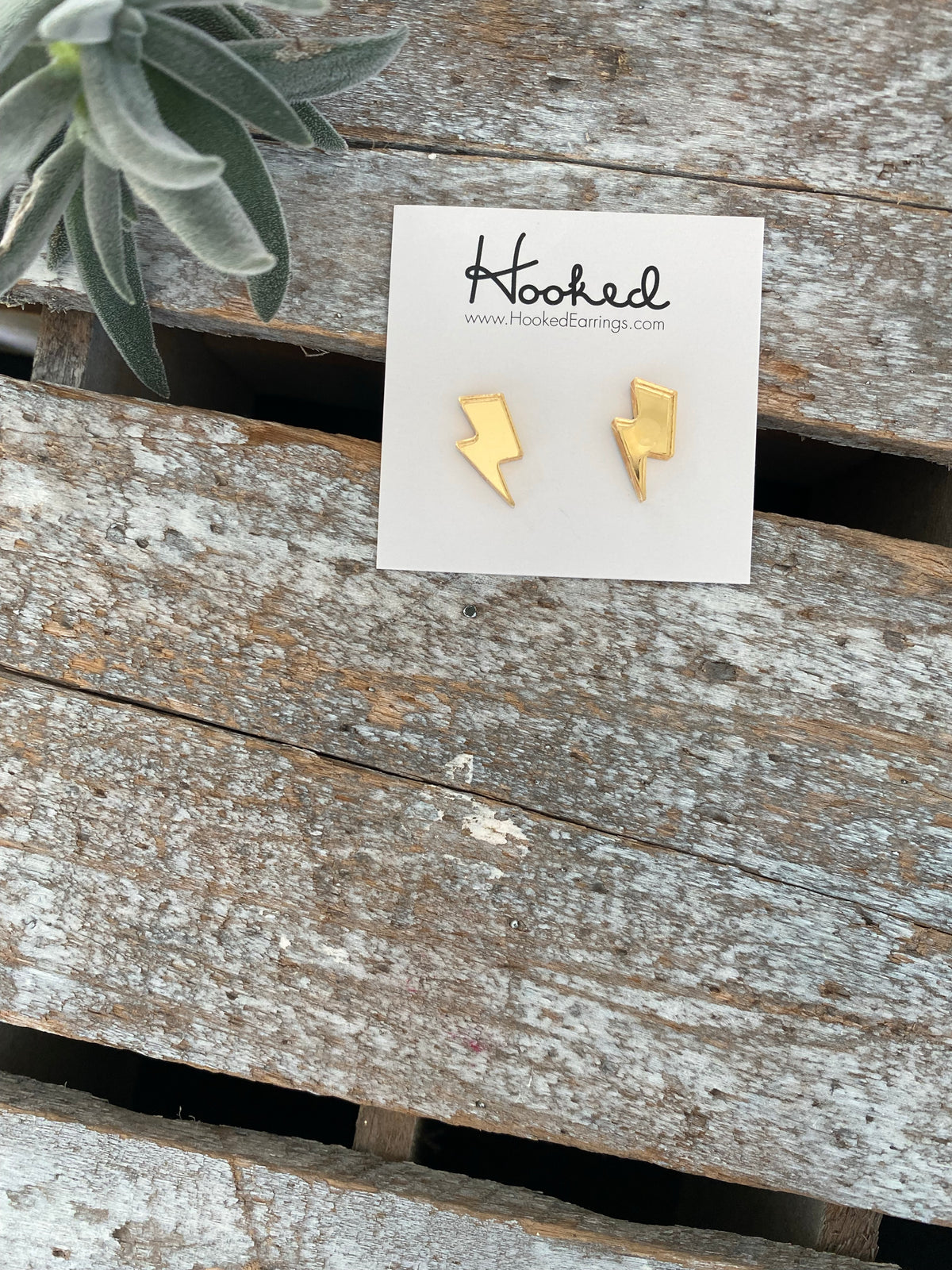 Lightning Bolt Studs