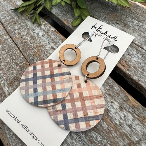 Earthy Plaid Suspended Stacks