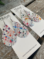Paint Splatter Teardrops - Medium